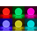Pikkukuva 3 / 11: Nedis SmartLife-tunnelmalamppu | Wi-Fi | Pyöreä | | 360 lm | Lämpimästä kylmään valkoiseen / RGB | 2700 - 6500 K | 5 W | Lasi | 1 kpl