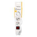 Pikkukuva 4 / 4: DELTACO outlet 3xCEE 7/3 1xCEE 7/7 switch 3m white