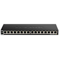 Miniatyrbild 3 av 4: D-Link DGS-1016S 16-Port Gigabit Switch