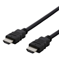 Pikkukuva 1 / 3: DELTACO HDMI-kaapeli, CCS, HDMI High Speed w/Ethernet, 0,5m, musta