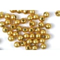 Pikkukuva 1 / 3: Plastpärlor 4mm 500g, Matt guld