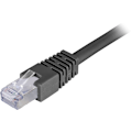 Miniatyrbillede 2 af 3: DELTACO F/UTP Cat6 patchkabel, LSZH (Low smoke zero halogen), 50m, sor