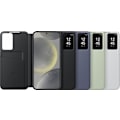 Pikkukuva 7 / 7: Samsung Galaxy S24+ Clear View Wallet Cover -suojakotelo, musta Svart