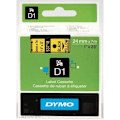 Miniatyrbillede 2 af 2: dymo Farvetape S0720980 53718 24mm Sort på Gul
