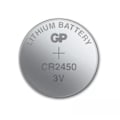 Miniatyrbillede 3 af 4: GP CR2450 Lithium Coin, 1 Pack (B)