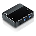 Miniatyrbillede 1 af 4: ATEN USB 3.0 Hub for 2 computers, 4xUSB A female, 2xUSB B female, blac