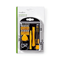 Miniatyrbild 3 av 8: Nedis Phone/tablet repair set | 17-in-1 | Läsplatta / PC / Smartphone | Philips bits | Slitsade bits | Pentalobe-bits | Tri-wing-bits