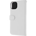 Miniatyrbillede 3 af 5: Insmat Exclusive Flip Case plånboksfodral, iPhone 15, vit Vit