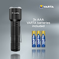 Miniatyrbillede 7 af 8: Varta Aluminium Light F30 Pro Ficklampa 400 lm