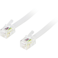 Miniatyrbild 1 av 11: Deltaco Modular cable 4P4C RJ9/RJ10/RJ22>4P4C RJ9/RJ10/RJ22 5m