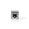 Miniatyrbillede 5 af 7: Nedis Netværkskobling | CAT6 | Skærmet | RJ45 Hun | RJ45 Hun | Lige | Metal | Box