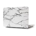 Miniatyrbillede 2 af 3: Hårdplastskal til MacBook Pro 14.2\" A2442 2021, Marmor (Hvid)