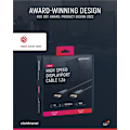 Pikkukuva 8 / 8: ClickTronic DisplayPort™-kabel Premiumkabel | 1x DisplayPort™-kontakt  1x DisplayPort™-kontakt | 3,0 m | UHD 4K @ 60 Hz