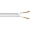 Miniatyrbillede 1 af 8: Goobay Højttalerkabel hvid CU 50 m rulle, tværsnit 2 x 0,5 mm²