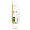 Miniatyrbillede 4 af 4: Nedis Kat 6 kabel | RJ45 Han | RJ45 Han | S/FTP | 1.00 m | Runde | LSZH | Hvid | Konvolut