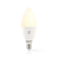 Miniatyrbillede 4 af 9: Nedis SmartLife Fuld Farve Pære | Zigbee 3.0 | E14 | 470 lm | 4.9 W | RGB / Varm til kølig hvid | 2200 - 6500 K | Android™ / IOS | Stearinlys | 1 stk