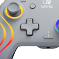 Pikkukuva 5 / 6: PDP Gaming Afterglow Wave Wired Controller -langallinen peliohjain, harmaa, Switch