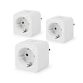 Miniatyrbillede 7 af 11: Nedis SmartLife Smart Plug | Wi-Fi | Effektmåler | 3680 W | Type F (CEE 7/7) | 0 - 55 °C | Androidâ„¢ / IOS | Hvid | 3 stk