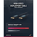 Miniatyrbillede 5 af 8: ClickTronic DisplayPortâ„¢-kabel Premium-kabel | 1x DisplayPortâ„¢-stik  1x DisplayPortâ„¢-stik | 7,5 m | UHD 4K @ 60 Hz