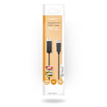 Miniatyrbillede 4 af 4: Nedis Displayport kabel | DisplayPort Han | HDMI™ Stik | 4K@30Hz | Nikkelplateret | 1.00 m | Runde | PVC | Antracit | Box
