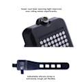 Miniatyrbillede 5 af 7: Smart automatisk baglygte til cykel med lasersensor & 64 LED