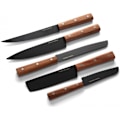 Miniatyrbillede 1 af 9: Orrefors Jernverk 5-pack Knivar Svart