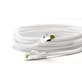 Pikkukuva 7 / 8: Goobay RJ45 patchkabel med CAT 8.1 S/FTP råkabel, AWG 26, vit kopparledare, LSZH halogenfri kabelhölje, RJ45-kontakt (CAT 6A)
