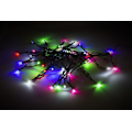 Miniatyrbillede 3 af 7: Lyskæde, 5 m, 40 LED, transformator, udendørs, RGB