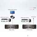 Miniatyrbillede 3 af 5: aten 3-Port Hdmi Switch Sort