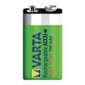 Pikkukuva 5 / 7: Varta Ladattava Ni-MH-Akku E | 9 V DC | 200 mAh | Esiladattu | 1 - Läpipainopakkaus | 6HR61 | Keltainen / Vihreä