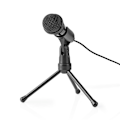 Miniatyrbillede 1 af 10: Nedis Mikrofon | Brugt til: Desktop / Notebook / Smartphone / Tablet | Kabel | 1x 3.5 mm
