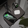 Miniatyrbillede 6 af 6: Zens Apple Watch Lader Qi USB-Stick Aluminium Sort
