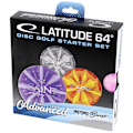 Miniatyrbild 3 av 3: Latitude 64 Disc Golf Retro Burst Advanced Startset