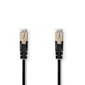 Miniatyrbillede 1 af 4: Nedis CAT5e netværkskabel | SF/UTP | RJ45 Han | RJ45 Han | 20.0 m | Runde | PVC | Sort | Konvolut