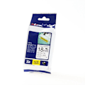 Miniatyrbillede 1 af 2: Brother Tape TZE-S241 18mm Svart på Vit