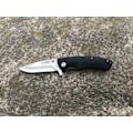 Miniatyrbillede 6 af 6: Jaktfällkniv Black 4,5" 420SS