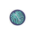 Miniatyrbillede 1 af 10: PopSockets Vintage Palm Leaf POPTOP kun løs Top