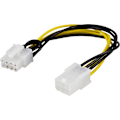 Pikkukuva 2 / 3: Adapterikaapeli 6-pin PCI-E > 8-pin PCI-E2, 10 cm