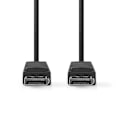Pikkukuva 3 / 4: Nedis DisplayPort kaapeli | DisplayPort uros | DisplayPort uros | 4K@60Hz | Niklattu | 3.00 m | Pyöreä | PVC | Musta | Laatikko