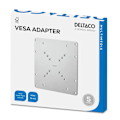 Miniatyrbillede 5 af 5: DELTACO, VESA-konverter, 75x75/100x100mm til 120x180/200x100/200x200mm