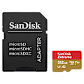 Miniatyrbillede 2 af 4: SanDisk MicroSDXC Extreme 512GB 190MB/s A2 C10 V30