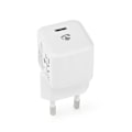 Miniatyrbillede 1 af 9: Nedis Vægoplader | 30 W | Hurtigopladningsfunktion | 1.5 / 2.0 / 2.5 / 3.0 A | Antal output: 1 | USB-C™ | Automatisk Valgt Spænding