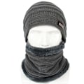 Pikkukuva 2 / 3: Hattu ja huivi, harmaa Grey one size