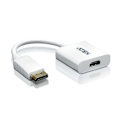 Miniatyrbillede 1 af 7: aten Displayport Kabel DisplayPort Han - HDMI Hun 0.15 m Hvid