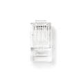 Pikkukuva 1 / 5: Nedis RJ45-liitin | Uros | Solid UTP CAT5e | Suora | Kullattu | 10 kpl | PVC | Läpikuultava | Laatikko