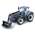 Pikkukuva 1 / 3: Tractor w/front loader N.H. T7.615 10cm blue
