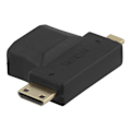 Pikkukuva 3 / 4: DELTACO HDMI-sovitin, HDMI naaras - uros mini HDMI ja micro HDMI uros