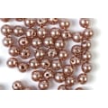 Miniatyrbild 1 av 3: Plastpärlor 4mm 500g, Brun