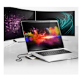 Miniatyrbild 7 av 9: ATEN USB-C Multiport Dock with Power Pass-Through (13 Devices)
