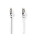 Miniatyrbillede 2 af 4: Nedis Cat 8.1 netværkskabel | S/FTP | RJ45 Han | RJ45 Han | 0.15 m | Runde | LSZH | Hvid | Konvolut